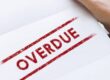 Overdue Outstanding Transaction Unpaid Paying Concept